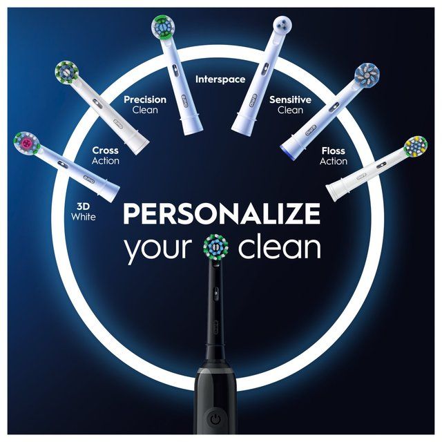 Oral-B Pro 3 3900 Black &amp;amp; Pink Duo Pack of 2 Electric Toothbrushes   2 per pack