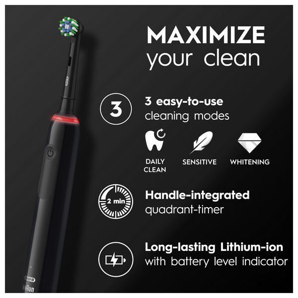 Oral-B Pro 3 3900 Cross Action Electric Toothbrush Duo Pack