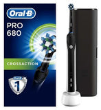 Oral-B Pro 680 Black CrossAction Electric Toothbrush - Limited Edition