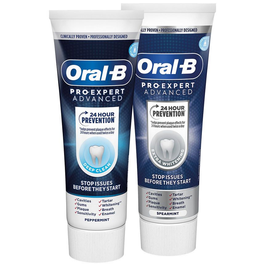 Oral-B Pro Expert Sensitive Gum Calm &amp;amp; Whitening Toothpaste Bundle