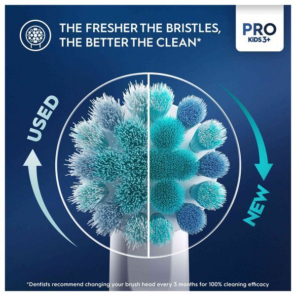 Oral-B Pro Kids Frozen Electric Toothbrush Designed By Braun