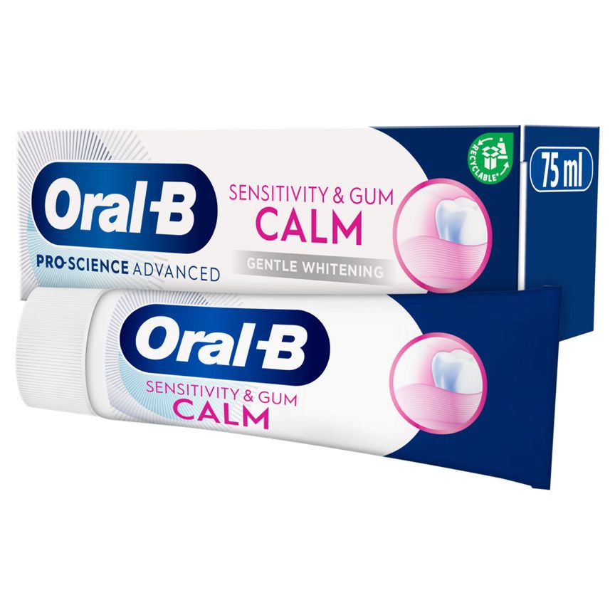 Oral-B Sensitivity &amp;amp; Gum Calm Gentle Whitening Toothpaste