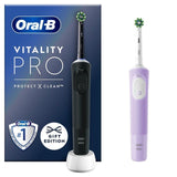 Oral-B Vitality PRO Black &amp;amp; Lilac (Duo Pack)   2 per pack