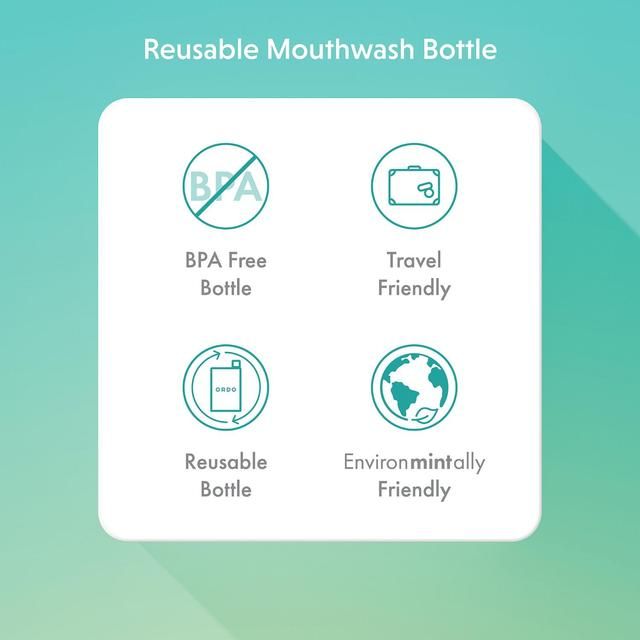 Ordo Mouthwash Bundle - Concentrate &amp;amp; Reusable Bottle