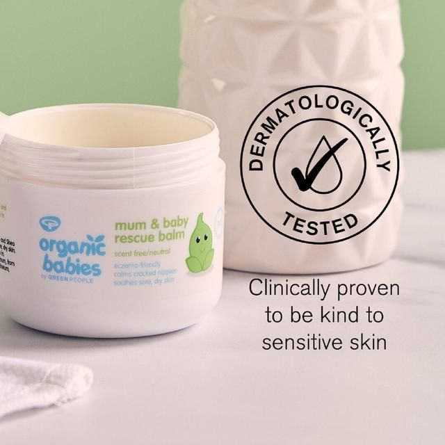Organic Babies Scent Free Mum &amp;amp; Baby Rescue Balm    100ml