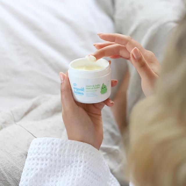 Organic Babies Scent Free Mum &amp;amp; Baby Rescue Balm    100ml