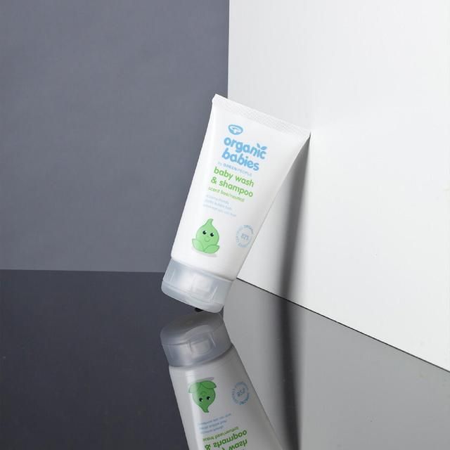 Organic Babies Scent Free Wash &amp;amp; Shampoo    150ml