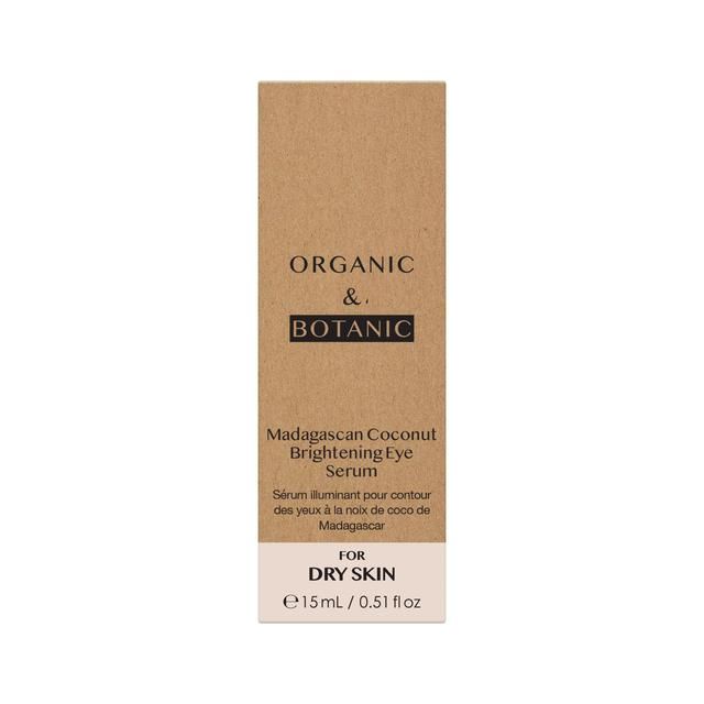 Organic &amp;amp; Botanic Madagascan Coconut Depuffing Eye Serum    15ml