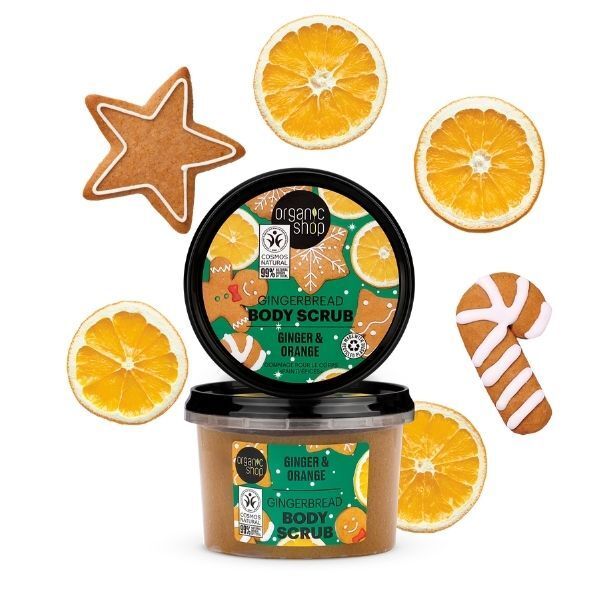 Organic Shop Gingerbread Body Scrub Ginger &amp;amp; Orange 250ml