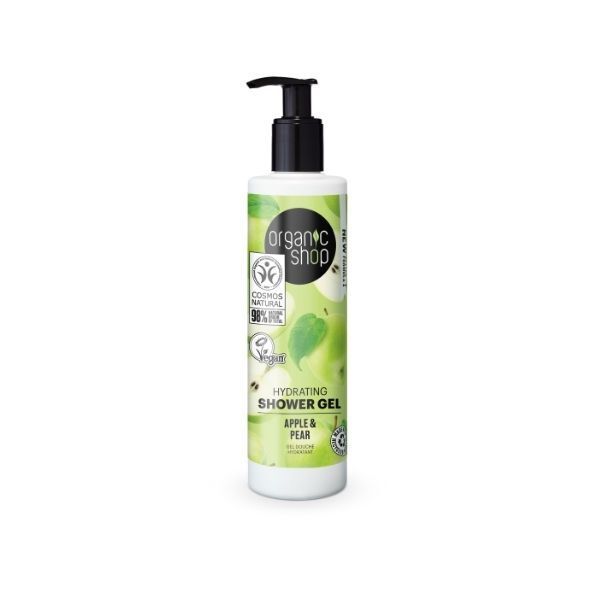 Organic Shop Hydrating Shower Gel Apple &amp; Pear 280ml GOODS Superdrug   