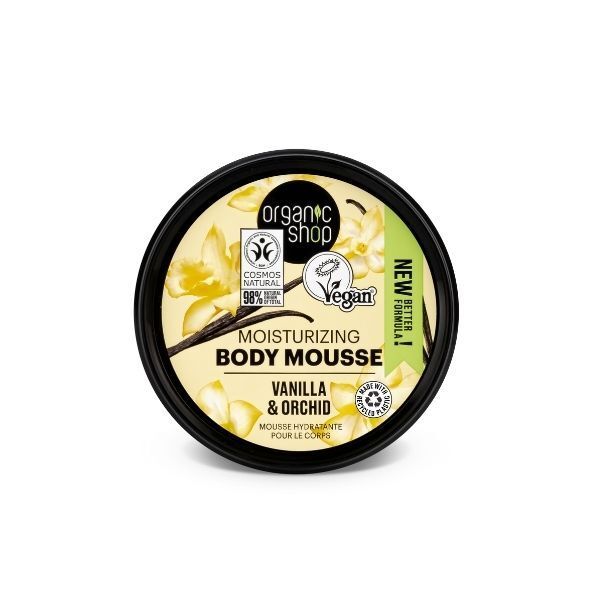 Organic Shop Moisturizing Body Mousse Vanilla &amp;amp; Orchid 250ml