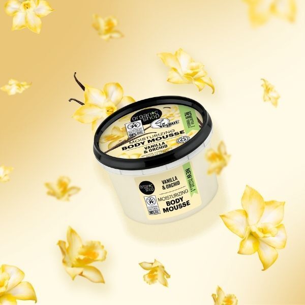 Organic Shop Moisturizing Body Mousse Vanilla &amp;amp; Orchid 250ml