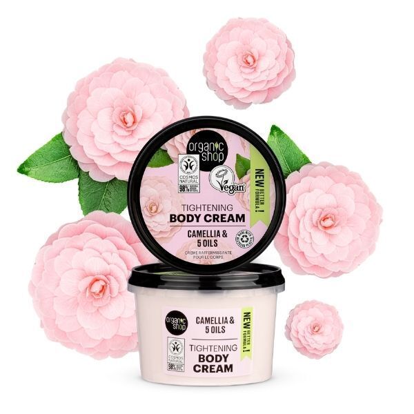 Organic Shop Tightening Body Cream Camellia 250ml