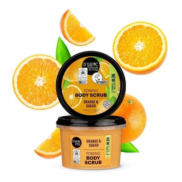Organic Shop Toning Body Scrub Orange &amp;amp; Sugar 250ml