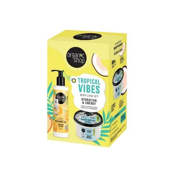 Organic Shop Tropical Vibes Body Care Set