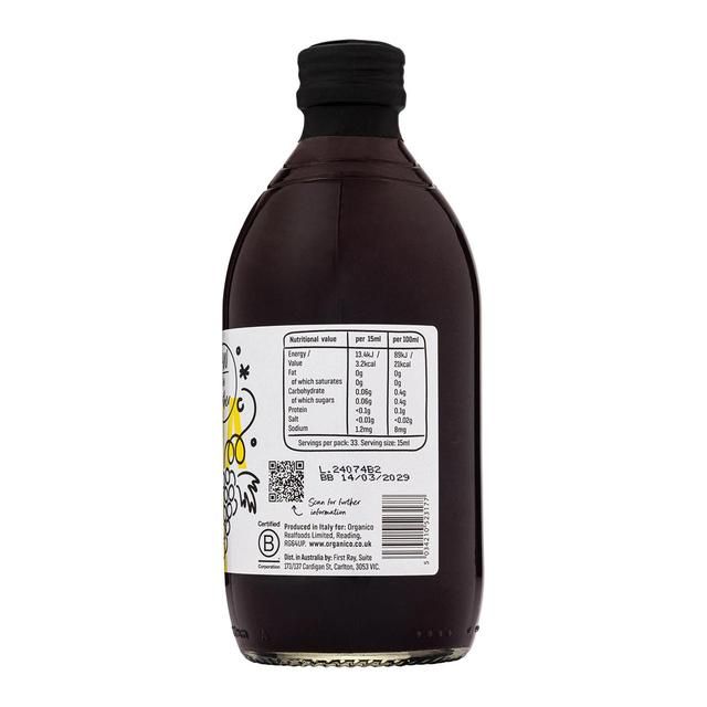 Organico Organic Raw Red Wine Vinegar   500ml