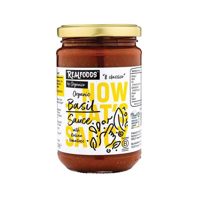 Organico Tomato &amp;amp; Basil Sauce   300g