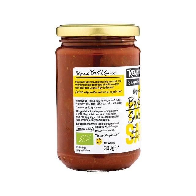 Organico Tomato &amp;amp; Basil Sauce   300g