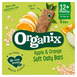 Organix Apple &amp;amp; Orange Organic Soft Oaty Bars Toddler Snack Multipack   6 x 23g