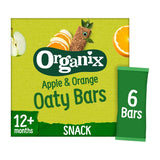 Organix Apple &amp;amp; Orange Soft Oaty Bars (6x23g)