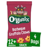Organix Barbeque Organic Gruffalo Claws 12 mths+ Multipack   4 x 15g
