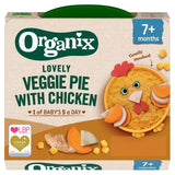 Organix Chicken &amp;amp; Vegetable Pie Baby Food 7 months   130g