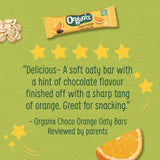 Organix Choco Orange Organic Soft Oaty Bars Toddler Snack Multipack   6 x 23g
