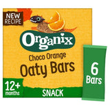 Organix Choco Orange Organic Soft Oaty Bars Toddler Snack Multipack   6 x 23g