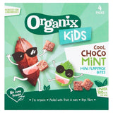 Organix KIDS Cool Choco Mint Mini Organic Flapjack Bites   4 x 23g