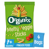 Organix Melty Veggie Sticks Organic Baby Puffs Multipack 7 months+ 4x15g