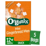 Organix Mini Gingerbread Men Organic Toddler Snack Biscuits Multipack   5 x 20g