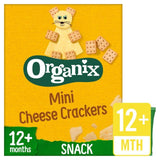 Organix Mini Organic Cheese Crackers Toddler Biscuits 12 mths+   80g