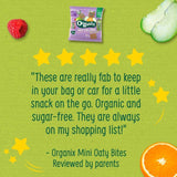 Organix Mini Organic Oaty Toddler Snack Bar Bites   110g