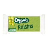 Organix Mini Organic Raisin Snack Boxes 12 mths+ Multipack   6 x 14g