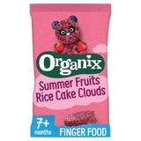 Organix Summer Fruits Rice Cake Clouds Baby Snack 7 months+   40g