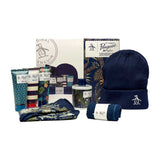 Original Penguin Bumper Box Set with 3 x 100ml Body Washes, 250ml Shampoo &amp;amp; Conditioner, Socks, Beanie Hat &amp;amp; Flannel