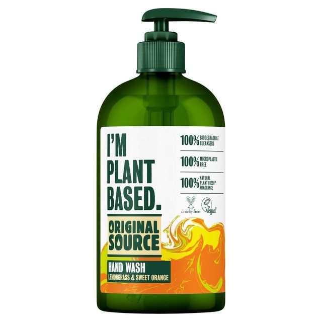 Original Source I'm Plant Based Lemongrass and Sweet Orange Handwash   335ml