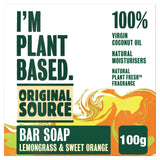 Original Source I'm Plant Based Lemongrass &amp;amp; Sweet Orange Bar Soap 100g