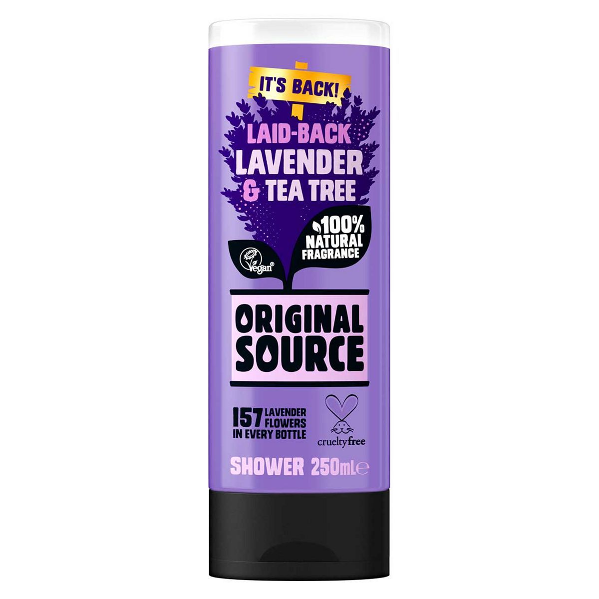 Original Source Lavender &amp;amp; Tea Tree Shower Gel Body Wash 250ml