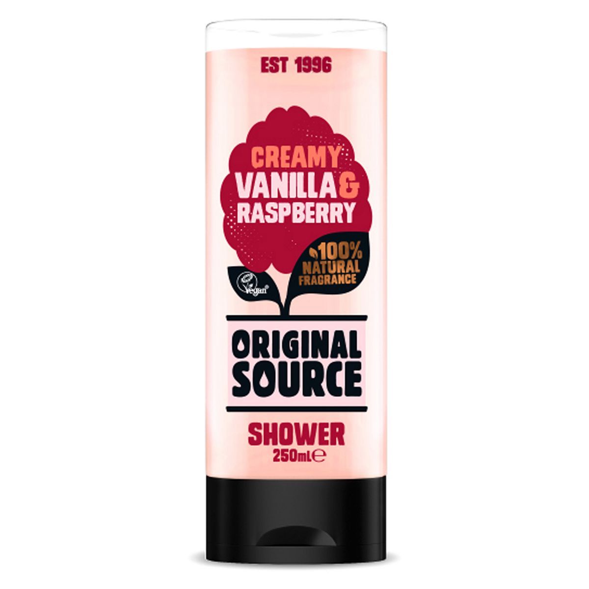 Original Source Vanilla &amp;amp; Raspberry Shower Gel Body Wash 250ml
