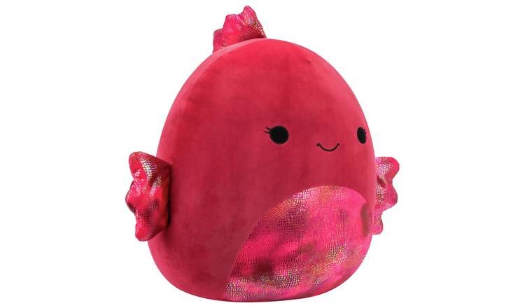 Original Squishmallows 16-inch - Barella the Raspberry Fish