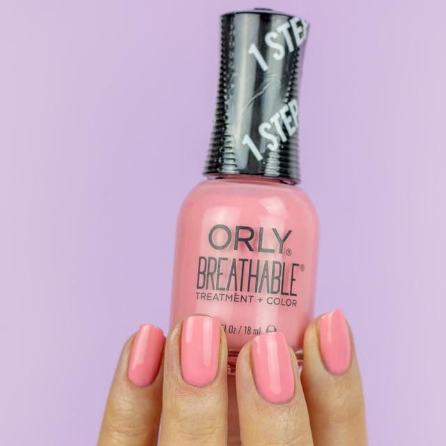Orly 4 in 1 Breathable Treatment &amp;amp; Colour Nail Polish - Happy &amp;amp; Healthy   18ml