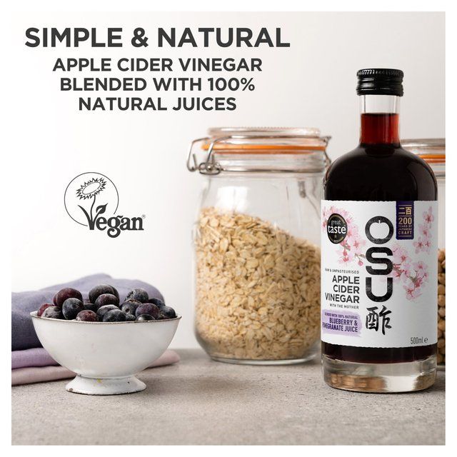 OSU Apple Cider Vinegar Blueberry &amp;amp; Pomegranate   500ml