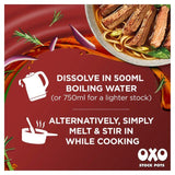Oxo Stock Pots Reduced Salt Beef   4 x 20g