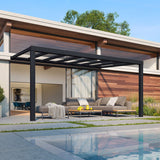 Palram Canopia Stockholm 11ft 2&amp;quot; x 16ft 11&amp;quot; (3.4 x 5.1m) Aluminium Patio Cover