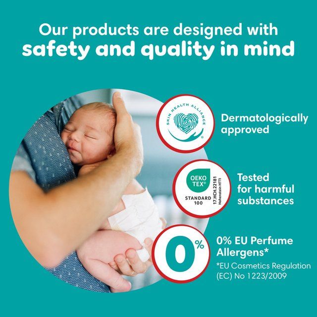 Pampers Baby-Dry Nappy Pants Size 3 (6-11kg) Essential Pack   44 per pack