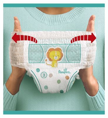 Pampers Baby-Dry Nappy Pants Size 4, 38 Nappies, 9kg-15kg, Essential Pack