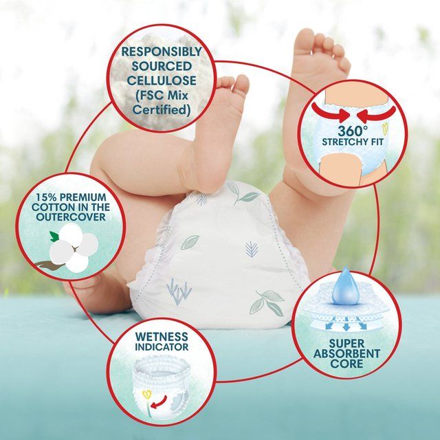 Pampers Harmonie Nappies Pants Size 4 Essential Pack   22 per pack