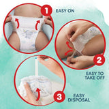 Pampers Harmonie Nappies Pants Size 6 Essential Pack   19 per pack