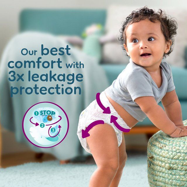 Pampers Premium Protection Nappy Pants Size 6 (15kg+) Essential Pack   24 per pack